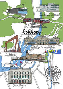 Embracing Memories: Illustrating Gothenburg's Essence