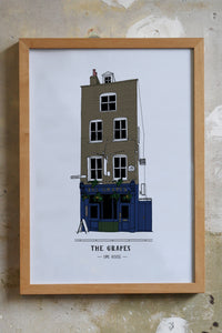 The Grapes Limehouse Print