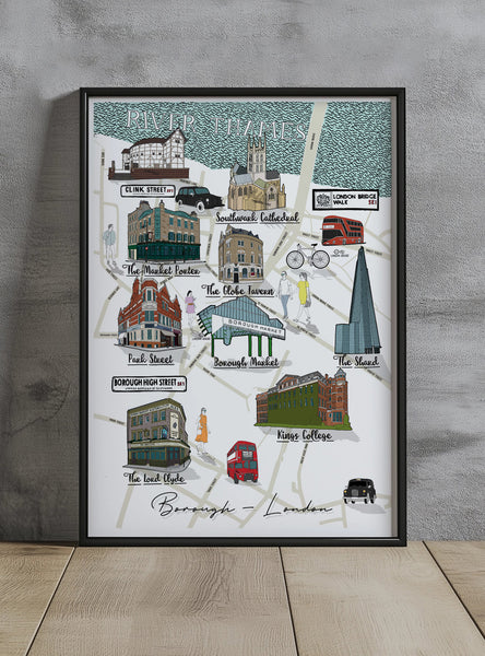 London Map of Borough