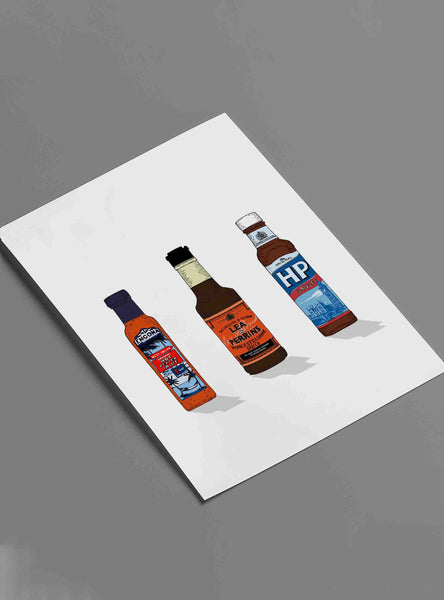 Condiments Print