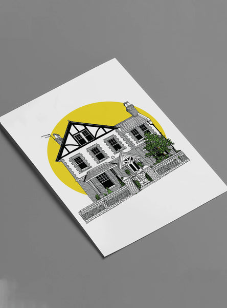 Personalised drawing of Your Home
