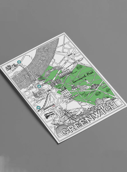 Greenwich Map
