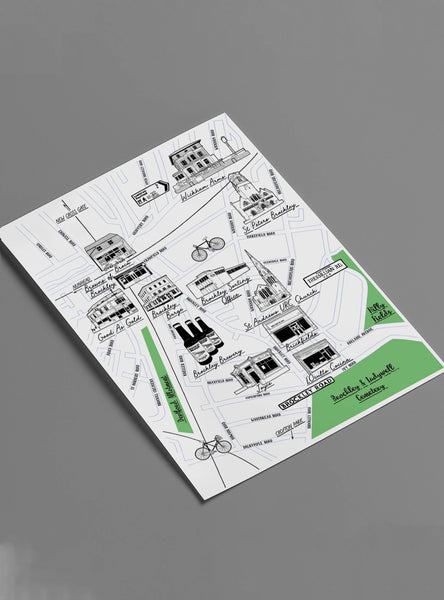 Brockley Map
