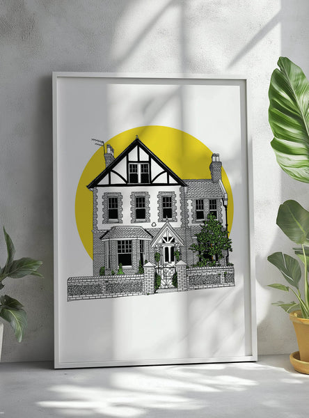 Personalised drawing of Your Home