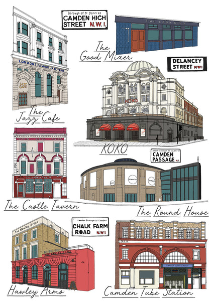 Camden Iconic Locations