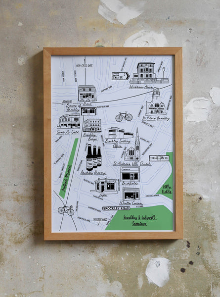 Brockley Map