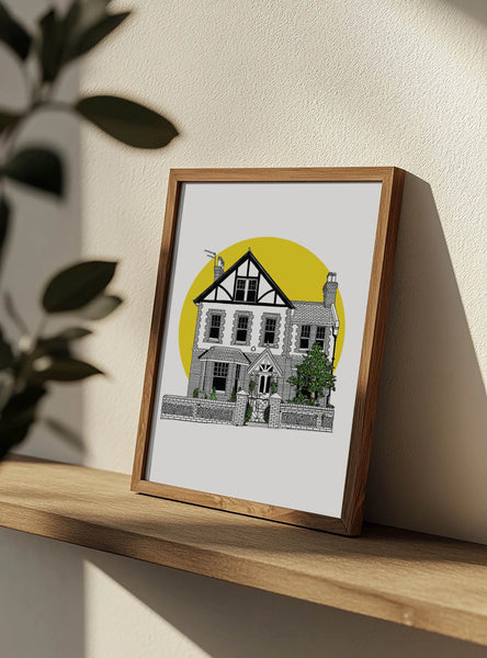 Personalised drawing of Your Home