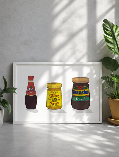Pantry Condiments Print