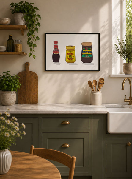 Pantry Condiments Print