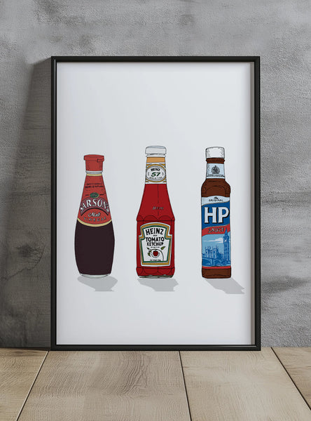 Condiments Print