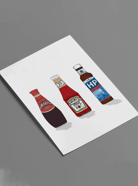 Condiments Print