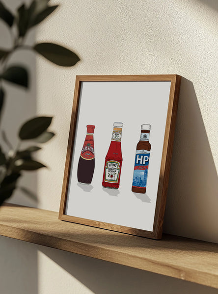 Condiments Print