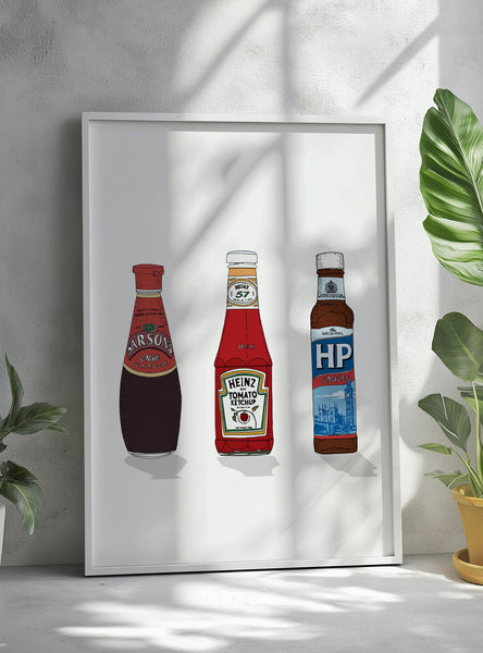 Condiments Print
