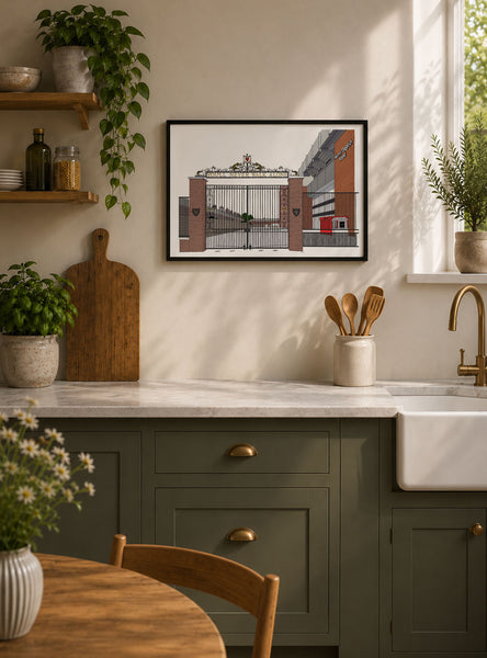 Liverpool FC Shankly Gates Print