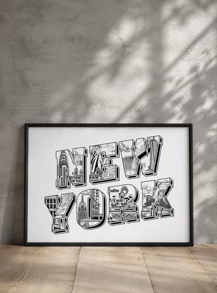 New York City Typographic