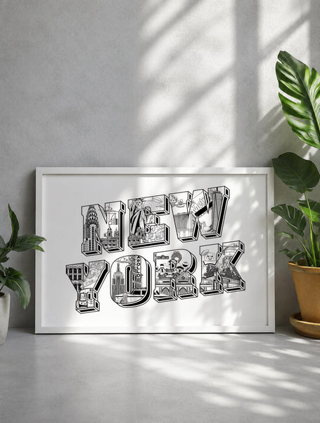 New York City Typographic