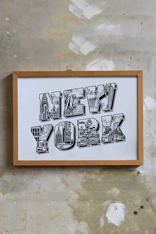 New York City Typographic