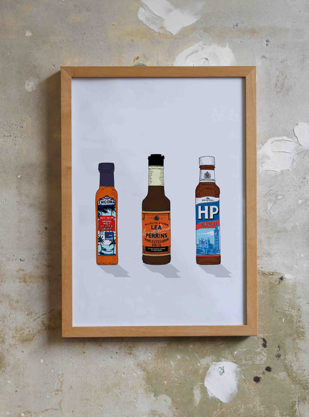Condiments Print