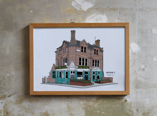 Skehan's Bar Brokley Print