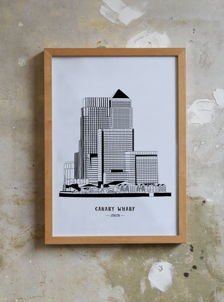 Canary Wharf Drawing