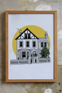 Personalised drawing of Your Home