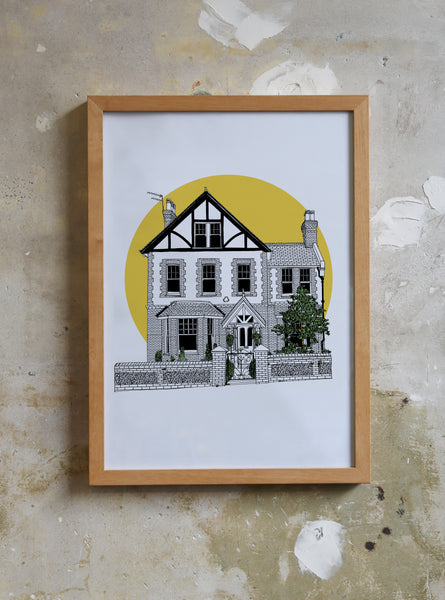 Personalised drawing of Your Home