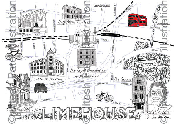 Limehouse Map