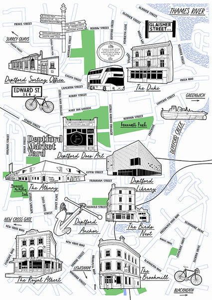 Deptford Map